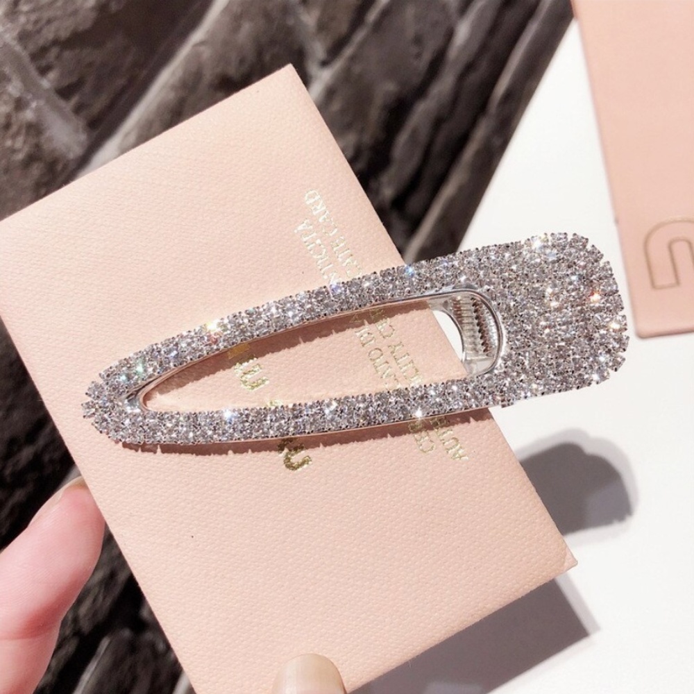 Diamond Crystal Fashion Barrette Hair Clip
